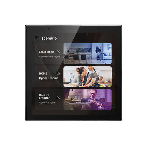 Smart 4 Inch Wi-Fi Touch Screen Center Control Panel with Voice Control & ZigBee Gateway