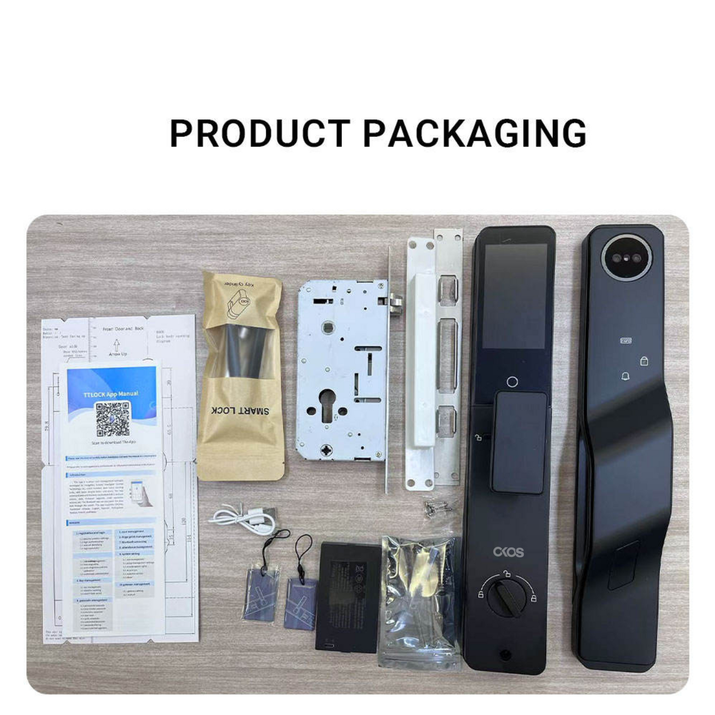 Okos Smart Face-id Door Lock ,OK_WL024.