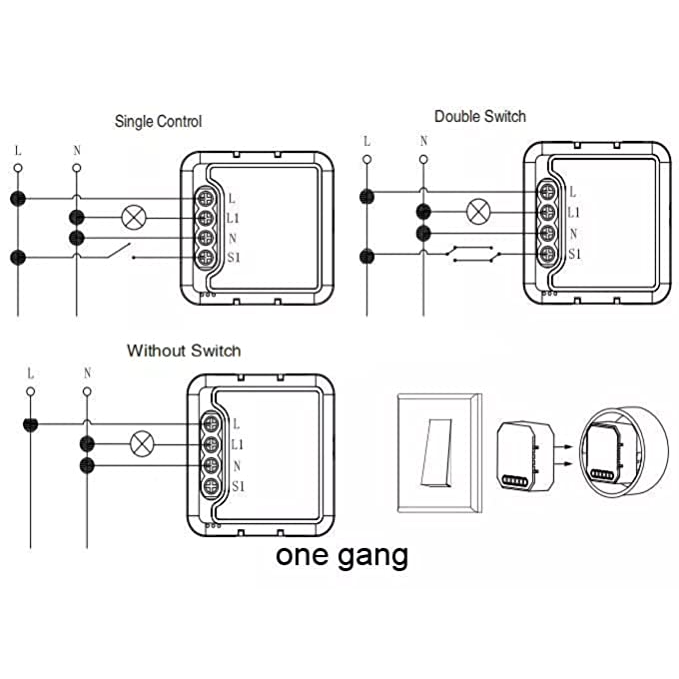 1 Gang 16A Switch Module