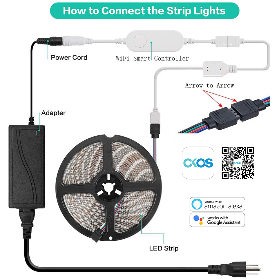 Smart LED Strip Light 5M