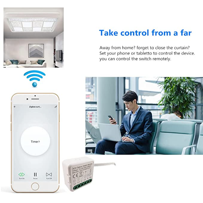 3 Gang 10A Smart Switch Module