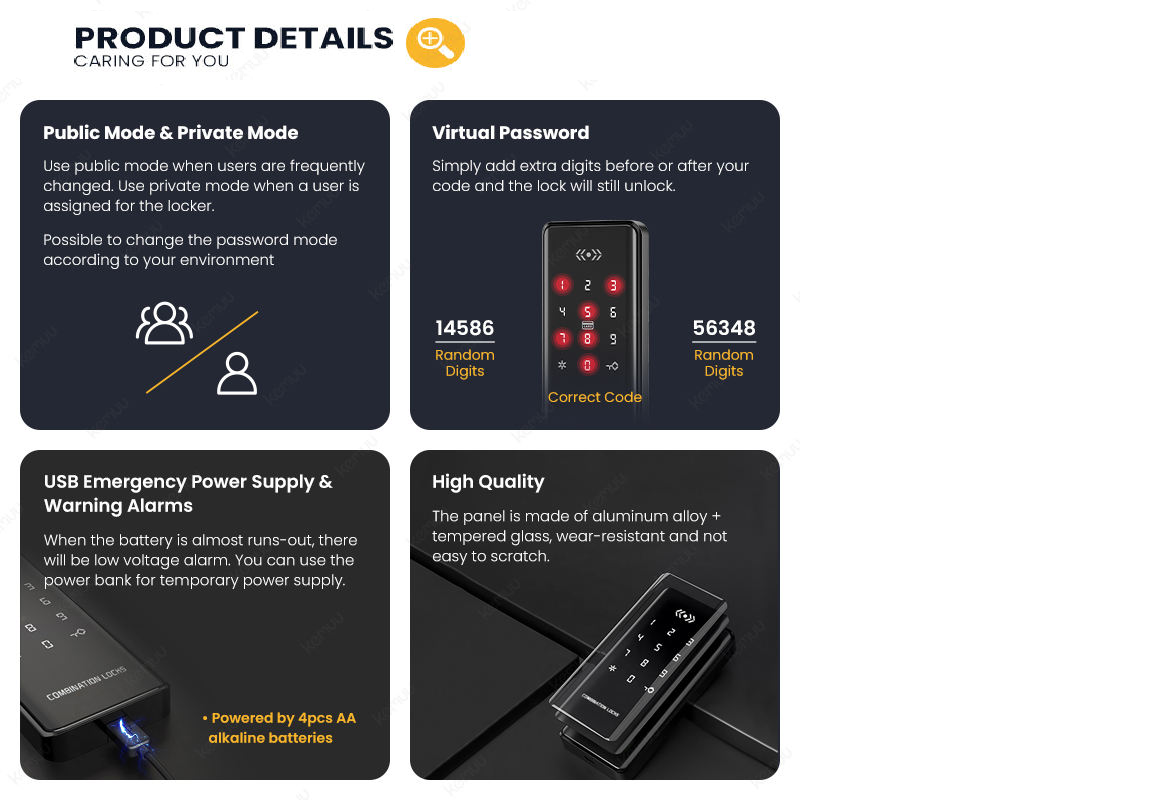Okos Smart Electronic Cabinet Lock