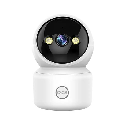 OKOS Vision 360 camera shown on white, with its source-matched housing and lens arrangement.