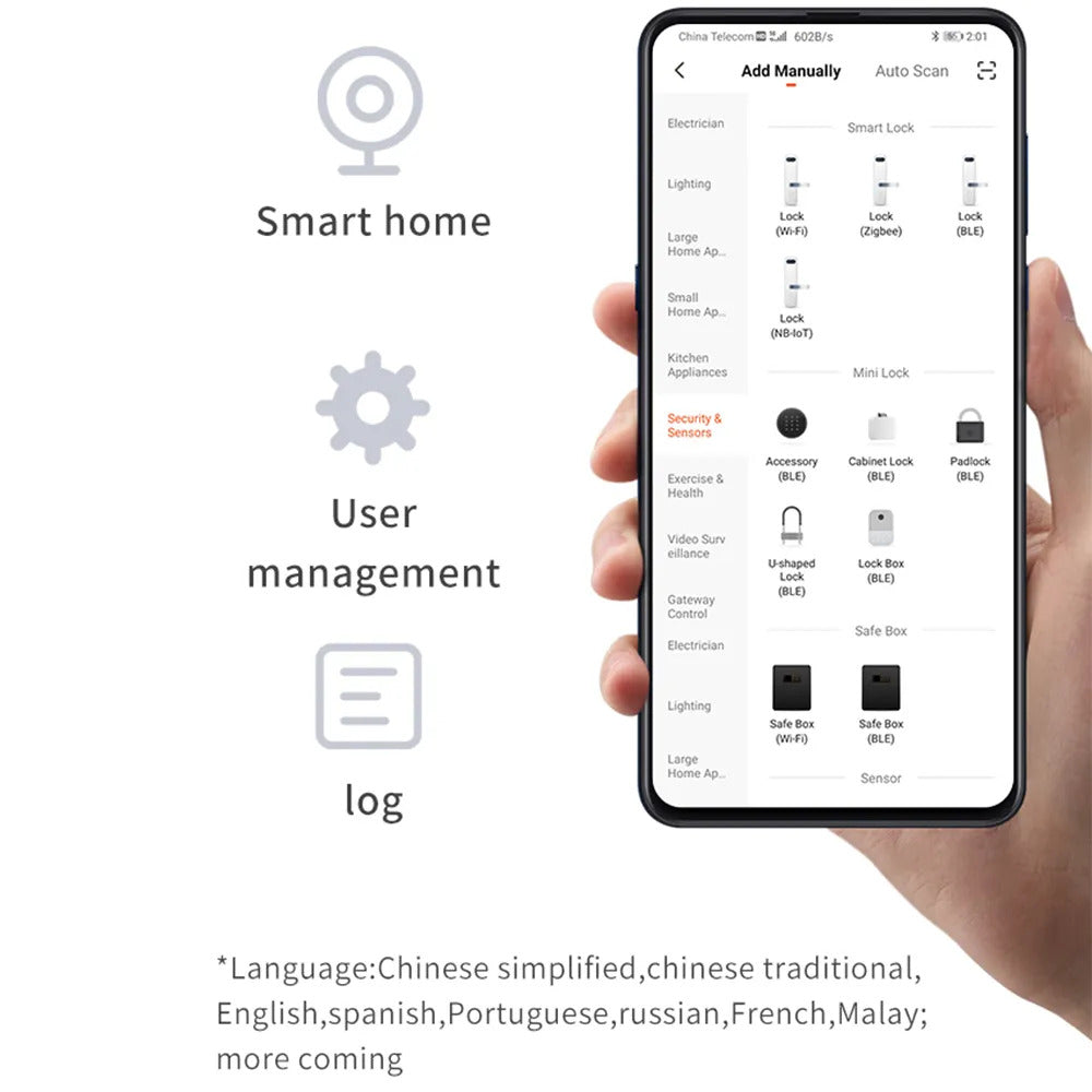 Smart Single Bolt Door Lock