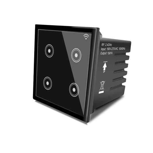 Smart 4 Gang 10A Touch Switch