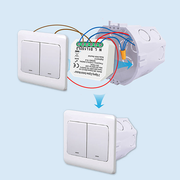 4 Gang 5A Switch Module