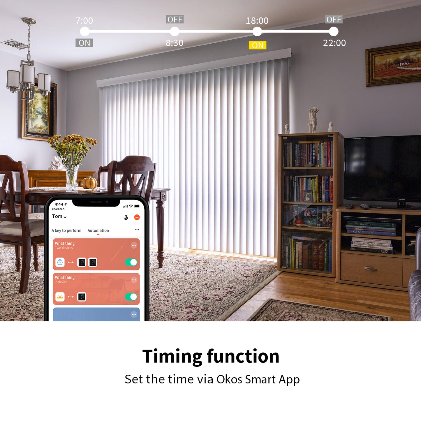 Smart Curtain Controller 5A Touch Switch
