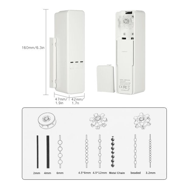 Blind Controller Kit (Inbuilt Rechargeable Battery)