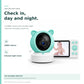 Okos Baby Monitor with Wireless Display + Okos Smart App, 1080P Camera