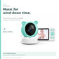 Okos Baby Monitor with Wireless Display + Okos Smart App, 1080P Camera