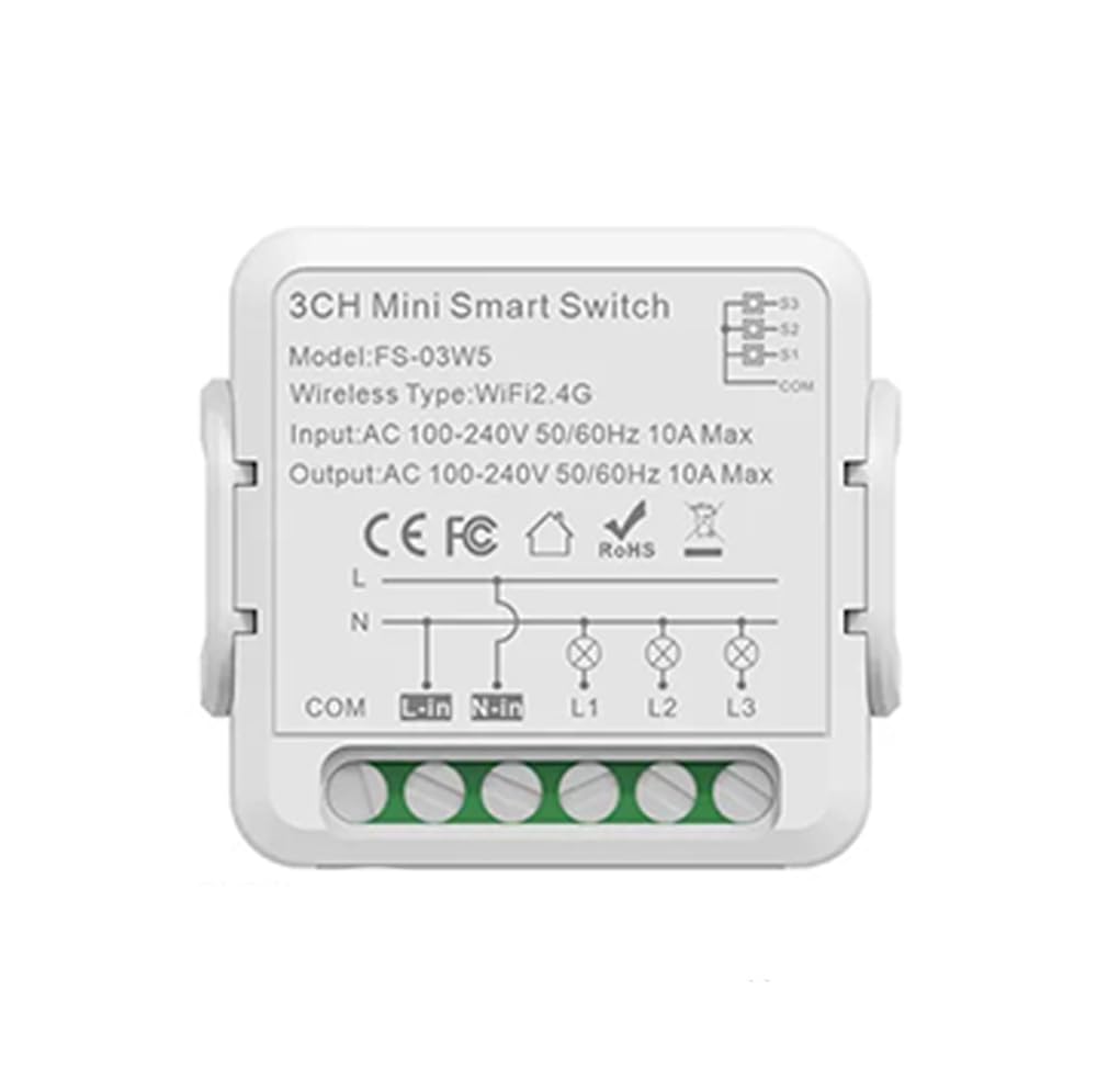 3 Gang 10A Smart Switch Module – OKOS