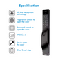 Okos Digital Smart Door Lock ,Ok_0125