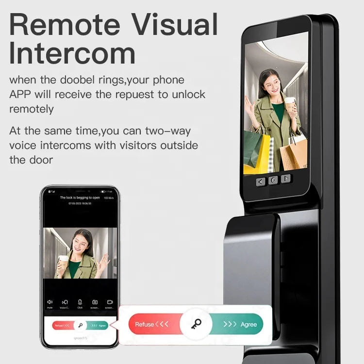 Okos Smart X7 Face-id Lock ,OK_X7_Lock