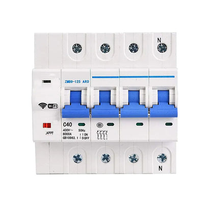 Smart MCB Circuit Breaker (1 Pole, 2 Pole, 4 Pole)
