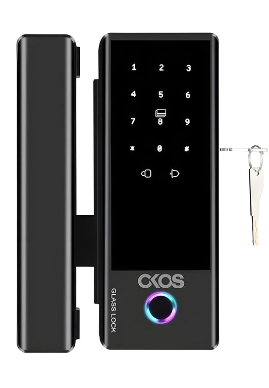 Smart Glass Door Lock Wi-Fi Fingerprint