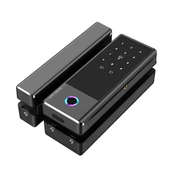 Smart Glass Door Lock Wi-Fi Fingerprint