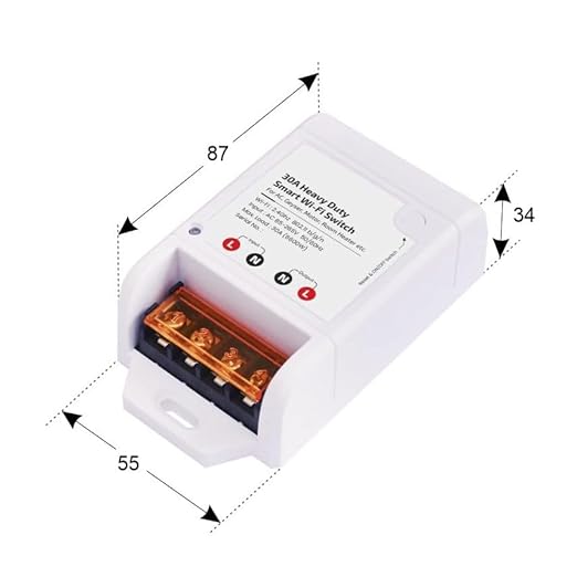 Okos Smart Wireless Wi-Fi 30A Switch