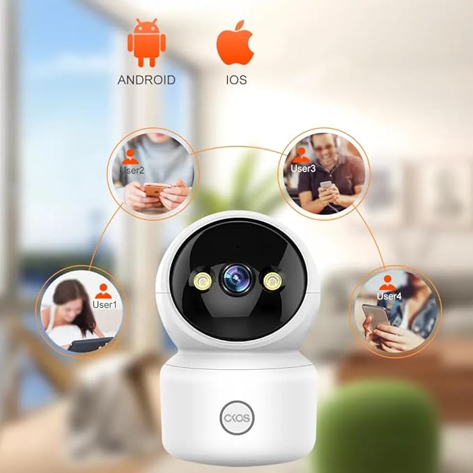 Smart Home Security Camera 360°