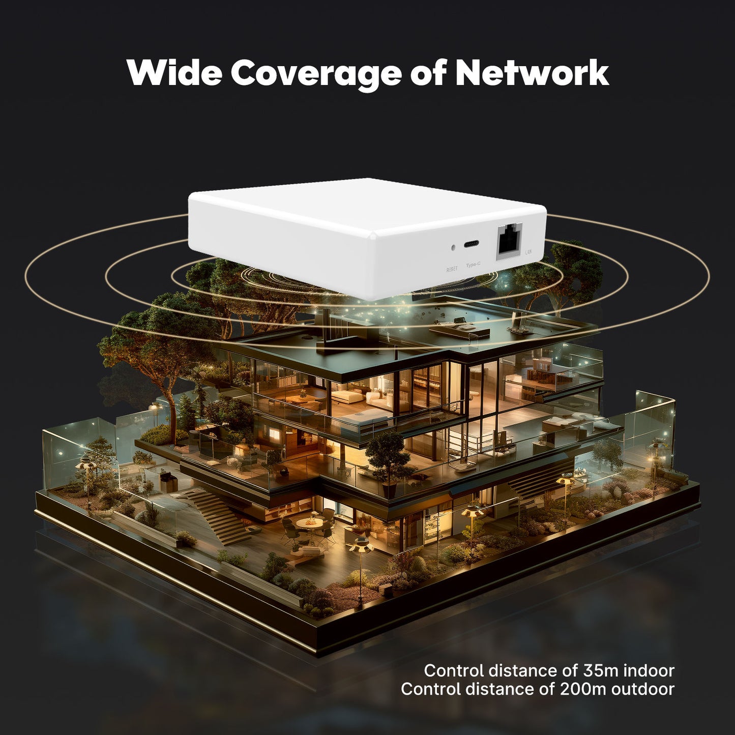 Okos Zigbee Matter Thread Gateway ,OK-ZGB-MTRGTW