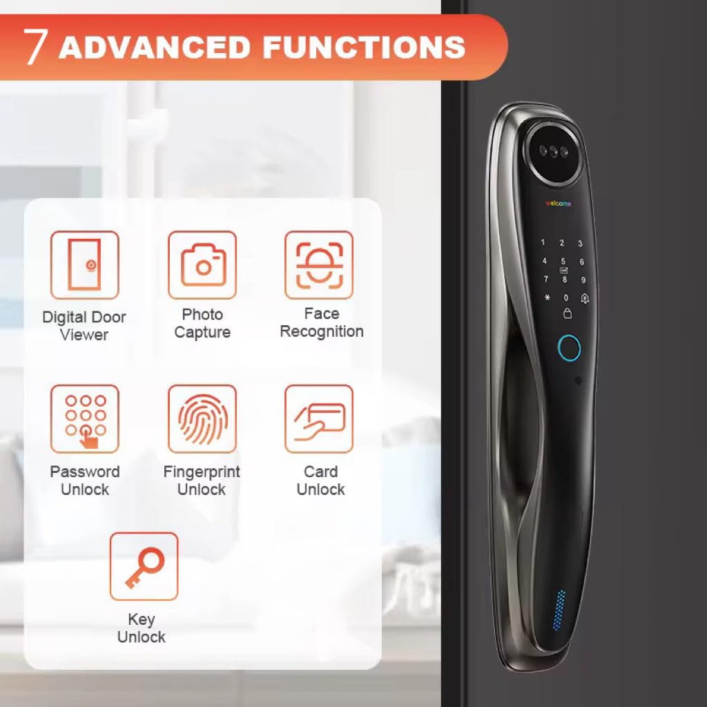 Okos Smart Wi-Fi Door Lock ,Ok_S928Max