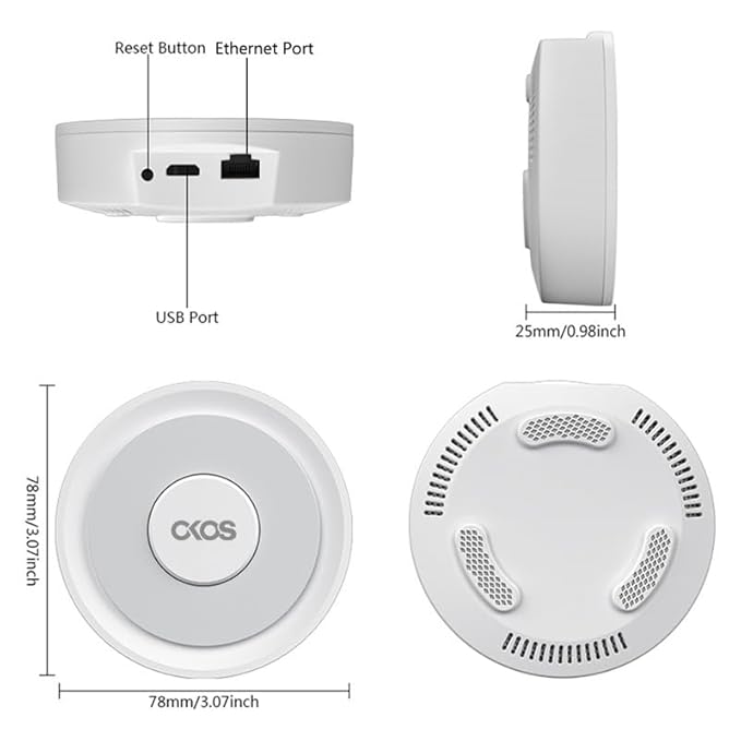 OKOS Smart LAN Gateway ,‎OK-ZIG-LANGTW