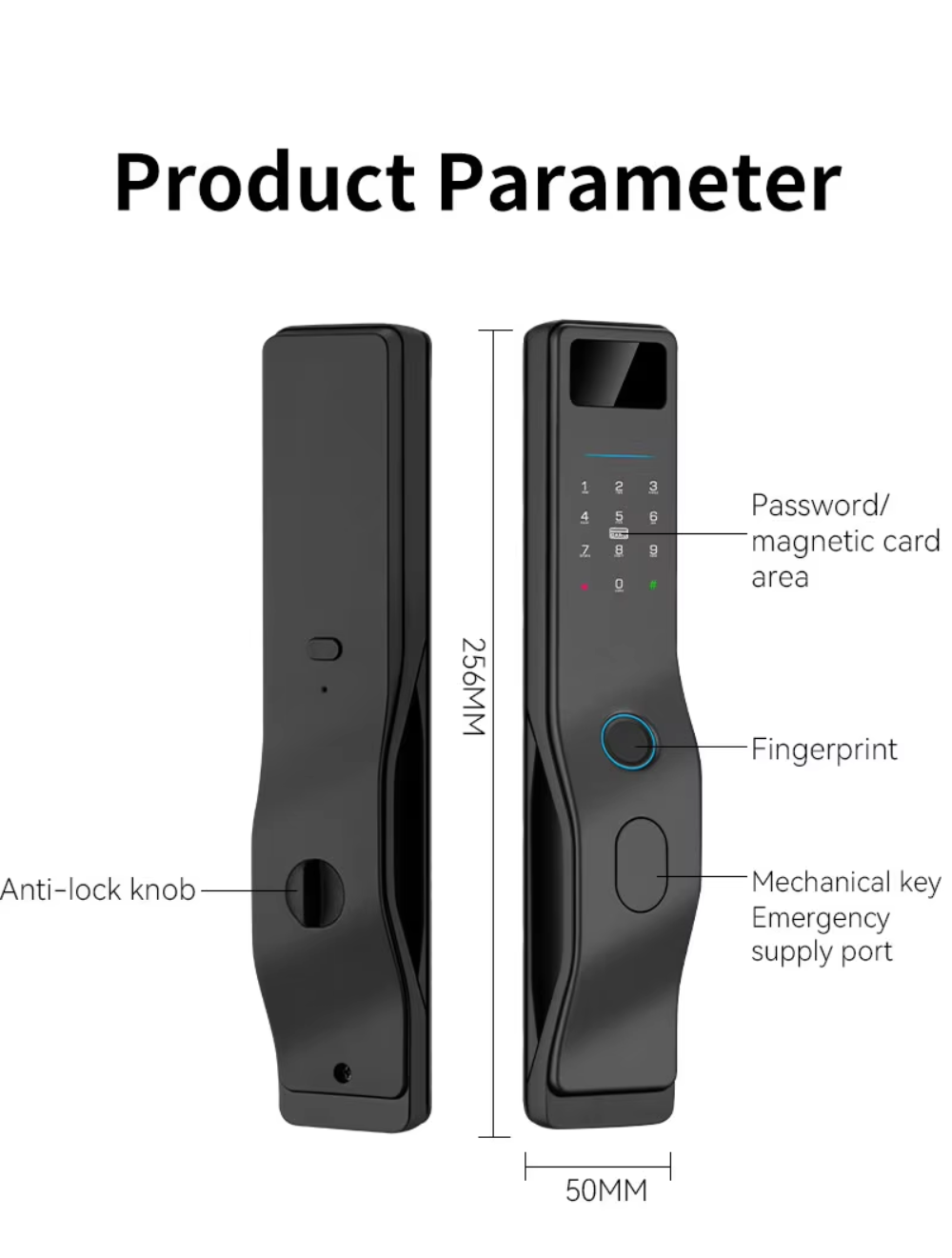 Okos Digital Smart Door Lock , OKWFL-N1Mini-TY