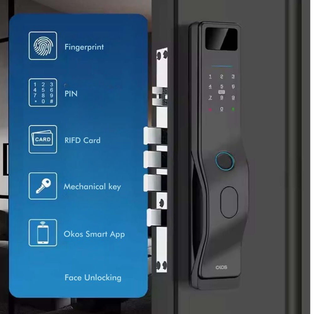 Okos Digital Smart Door Lock , OKWFL-N1Mini-TY