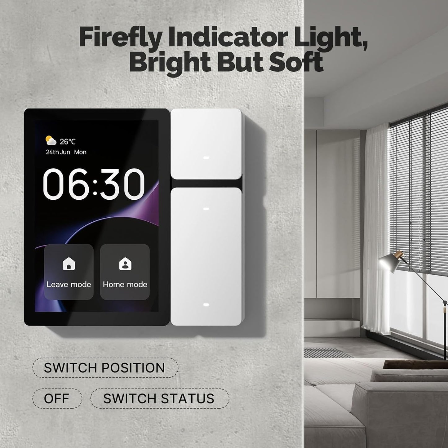 Okos Smart 3.5 Inch Control Panel