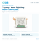 OKOS 3-gang 10A Zigbee switch module with gateway and neutral requirements