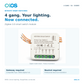 OKOS 4-gang 5A Zigbee switch module with gateway and neutral requirements