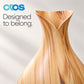 Woodgrain-finish diffuser with sculpted tulip-shaped outlet
