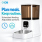 Plan feeding schedules and adjust servings through the OKOS Smart app