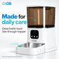 Removable stainless-steel bowl insert for everyday care