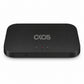 OKOS Smart TV Sync Box front view with microphone and Power, Mode and Wi-Fi indicators