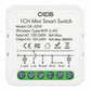 OKOS 1-Gang Wi-Fi Smart Switch Module: Pure-white AI-assisted product hero