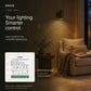 OKOS 1-Gang Wi-Fi Smart Switch Module: Benefit-led architectural lifestyle hero
