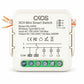 OKOS 3-Gang Wi-Fi Smart Switch Module: Pure-white AI-assisted product hero