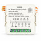 OKOS 4-Gang Wi-Fi Lighting Switch Module: Pure-white AI-assisted product hero