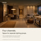 OKOS 4-Gang Wi-Fi Lighting Switch Module: Variant-specific lighting-channel application story
