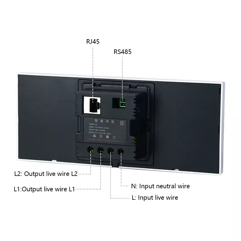 Multi-Function Control Panel Dual Screen Controller Automation Panel 6"