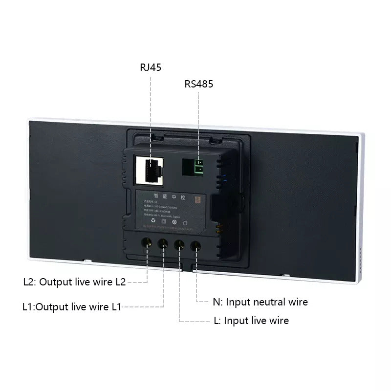 Multi-Function Control Panel Dual Screen Controller Automation Panel 6 ...