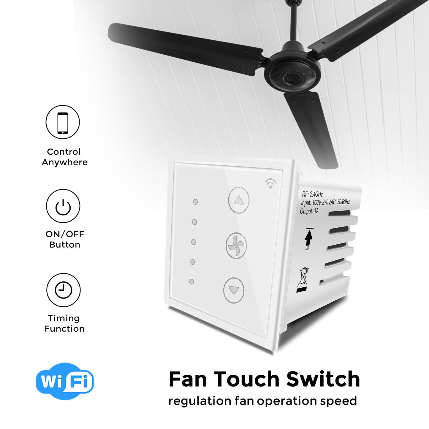 Smart Fan Touch Switch