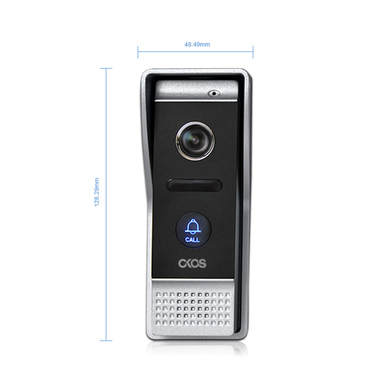 Smart Video Doorbell With Screen (Wired)
